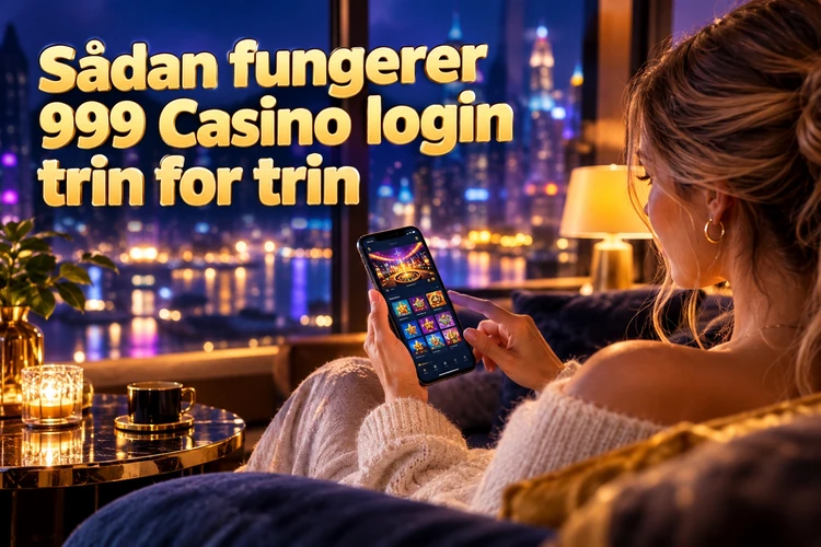 Sådan fungerer 999 Casino login trin for trin
